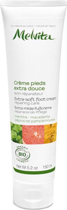 Melvita Extra Milde Fusscreme (Fusscrème & Fussgel, 150 ml)