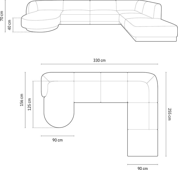 Immagine prodotto Micadoni Miley (Divano componibile)
