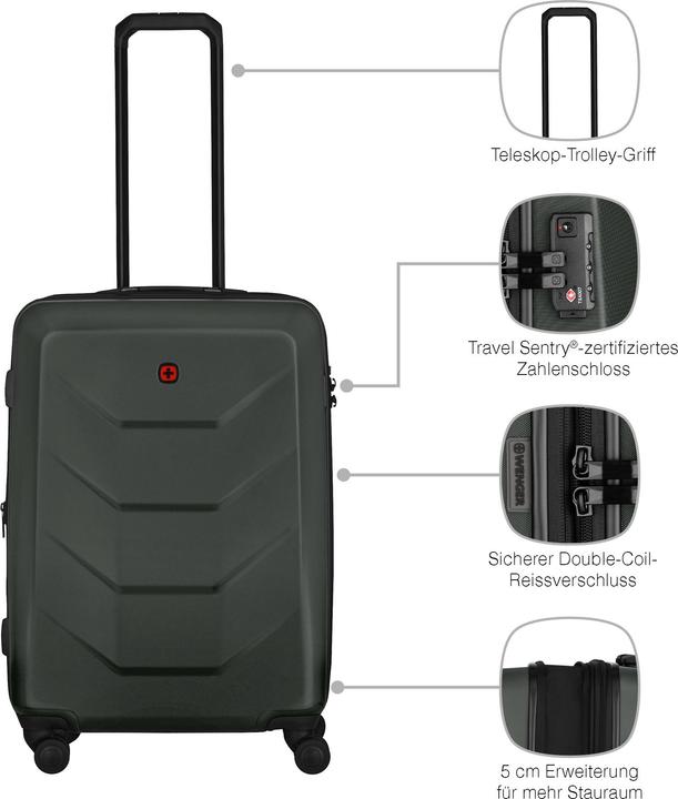 Actual product image Wenger Prymo Medium Anthracite (59 l)