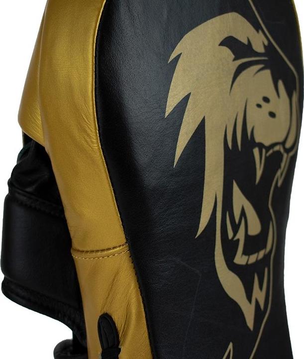 Actual product image Super Pro Hand Pad Long Curved Leather