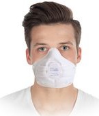Produktbild Hygostar Atemschutzmaske COMFORT, Schutzstufe: FFP3 PP-Einwegmaske, Filtertechnik ohne Atemventil, Soft Cup (Keine offizielle Schutzklasse, 10 x)