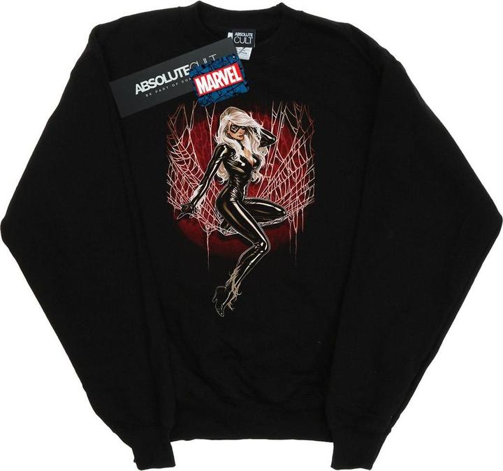 Produktbild Black Cat Spider Web Sweatshirt (3XL)