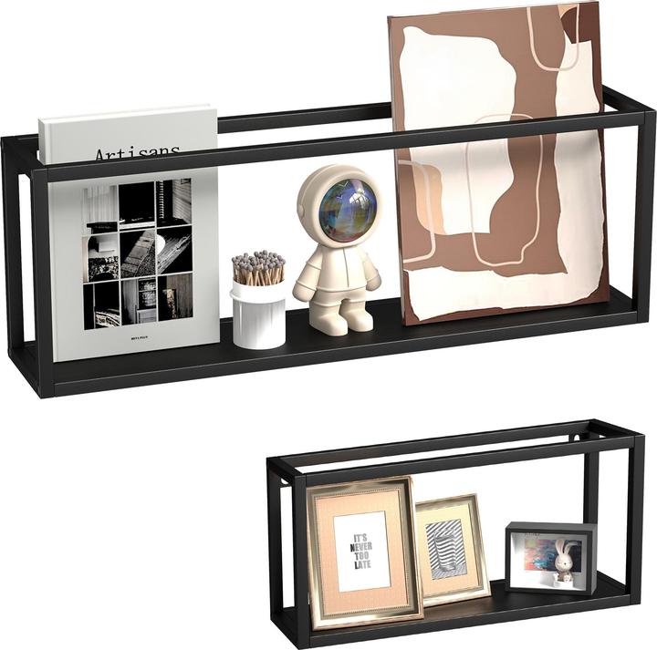 Homcom Standregal Stahl Schwarz