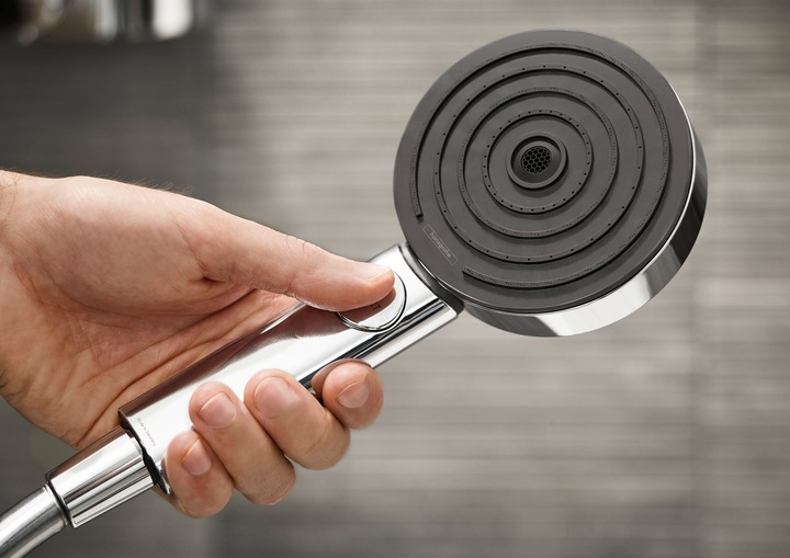 Actual product image hansgrohe Pulsify Select S 105 Activation (3 Beam types, 11.50 l/min)