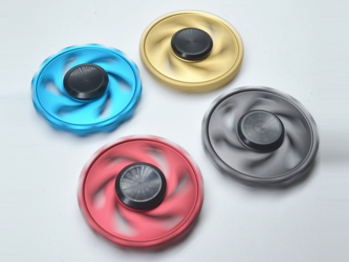 Produktbild FidgetSpinner Cyclone Storm Spinner Aluminium