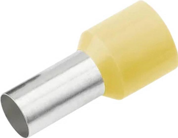 Cimco 187236 Aderendhülse 35 mm² Teilisoliert Beige 50 St.
