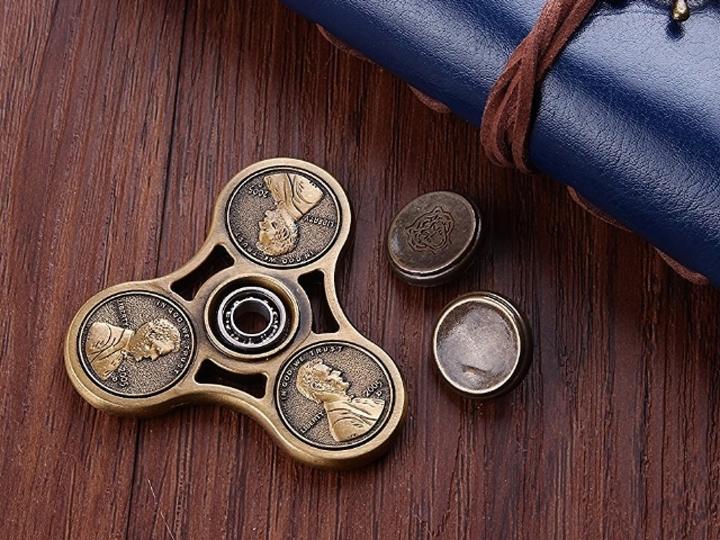 Image du produit FidgetSpinner One Cent Coins Dollar Pièce de monnaie Main Spinner