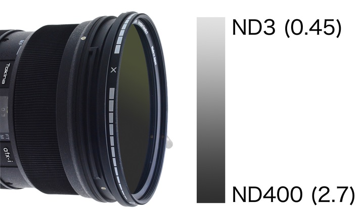 Productafbeelding Hoya Variabele dichtheid II ND3-400 filter (52 mm, ND / grijsfilter, 52 mm)