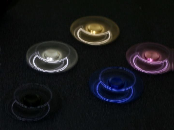 Actual product image FidgetSpinner Premium Fidget Spinner CNC Aluminium & Steel