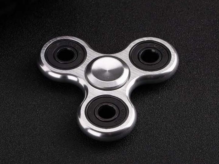 Actual product image FidgetSpinner Premium Fidget Spinner CNC Aluminium & Steel