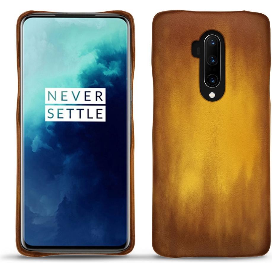 Noreve Lederschutzhülle (OnePlus 7T Pro), Smartphone Hülle, Gold