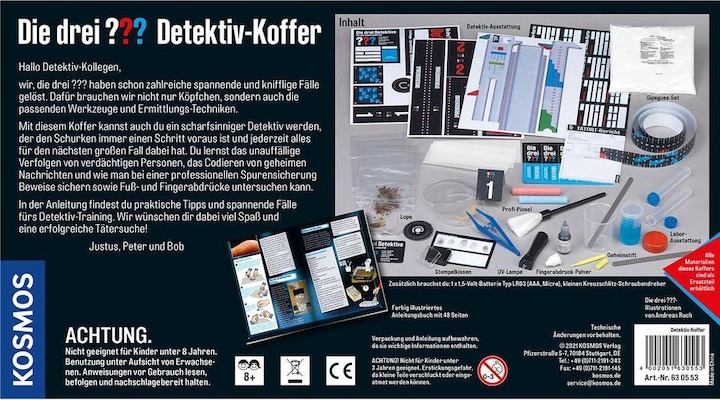 Produktbild Kosmos Die drei??? Detektiv-Koffer