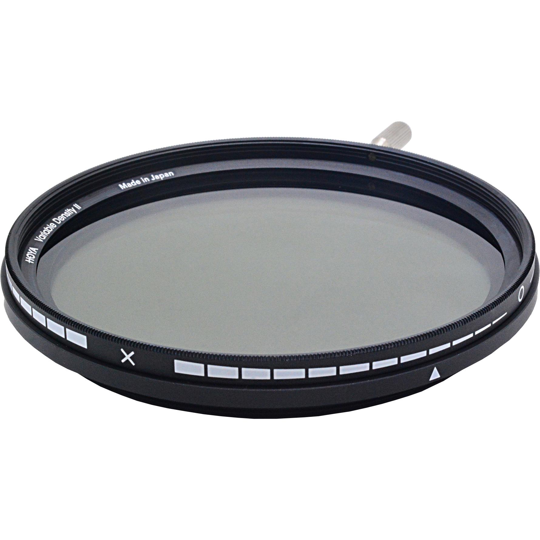 Hoya Variable Density II ND3-400 Filter (77 mm, ND- / Graufilter, 77 mm), Objektivfilter, Schwarz