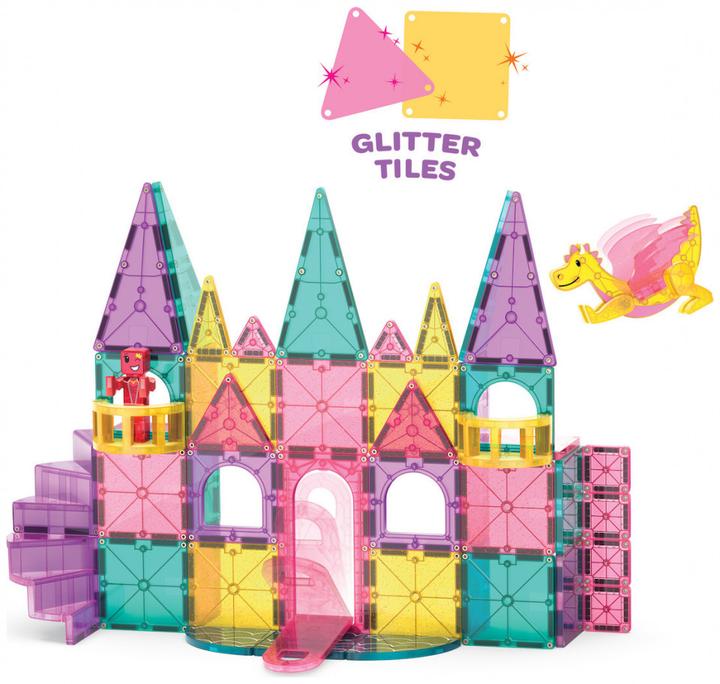 Actual product image Magna-Tiles Deluxe Castle