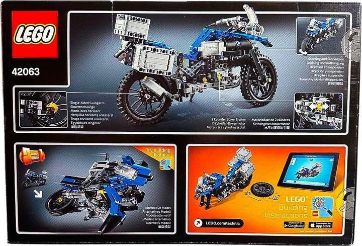 Image du produit LEGO Technic BMW R 1200 GS Adventure (42063, LEGO Technic)