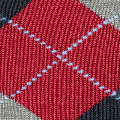 Actual product image Burlington Socken "Manchester" dunkelrot (Single pack, 40 - 46)