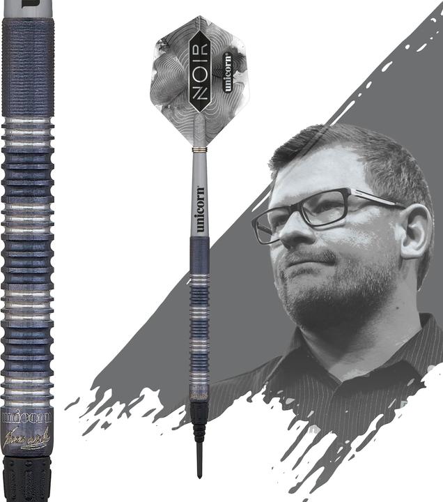 Actual product image Unicorn Soft Dart James Wade Noir Presentation Box 18 g (18 g)