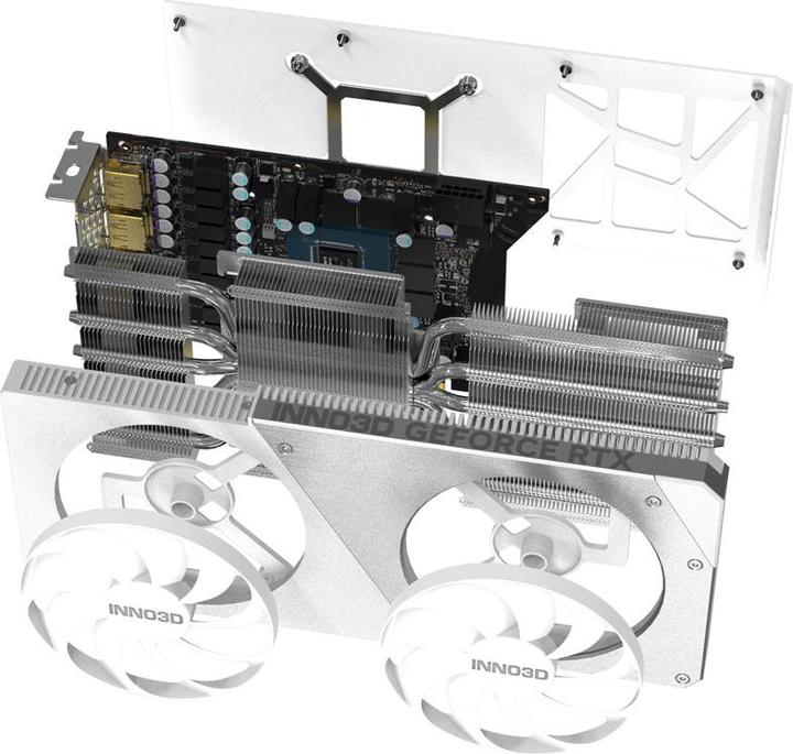 Immagine prodotto Inno3D GEFORCE RTX 4070 Ti SUPER TWIN X2 OC WHITE NVIDIA 16 GB GDDR6X (16 GB)