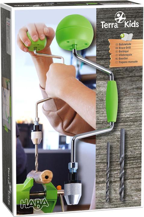 Actual product image Haba 1306912001 - Terra Kids Drill winch, tool accessories