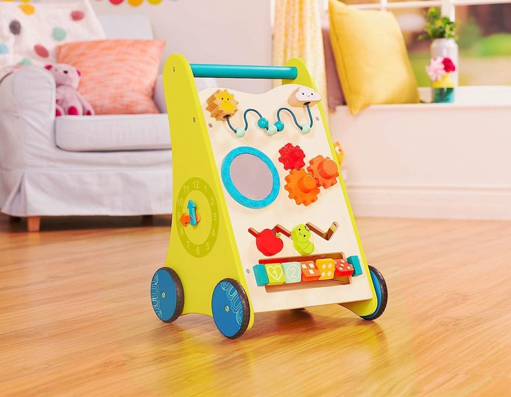 Actual product image B. toys by Battat Wooden baby walker