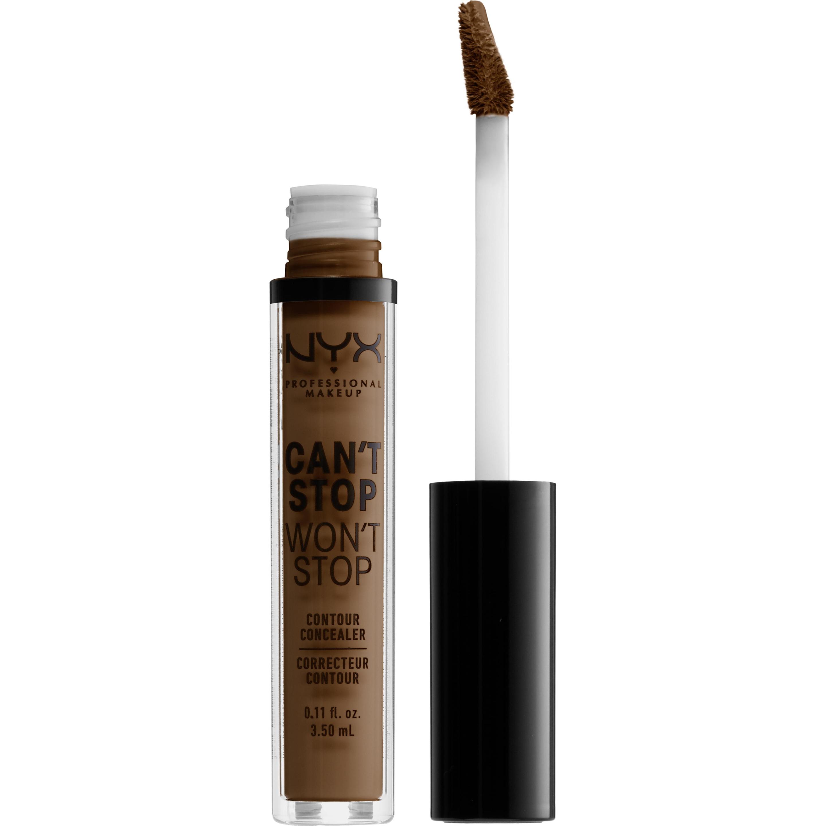 Thumbnail - NYX Professional Make-Up, Concealer, Can't Stop Won't Stop (19 Mocha)