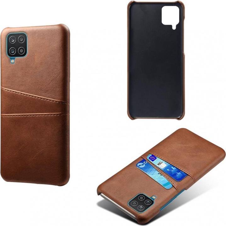 Image du produit Screenguard Samsung Galaxy A12 CardCaddy Backcase en cuir avec porte-cartes (Samsung Galaxy A12)