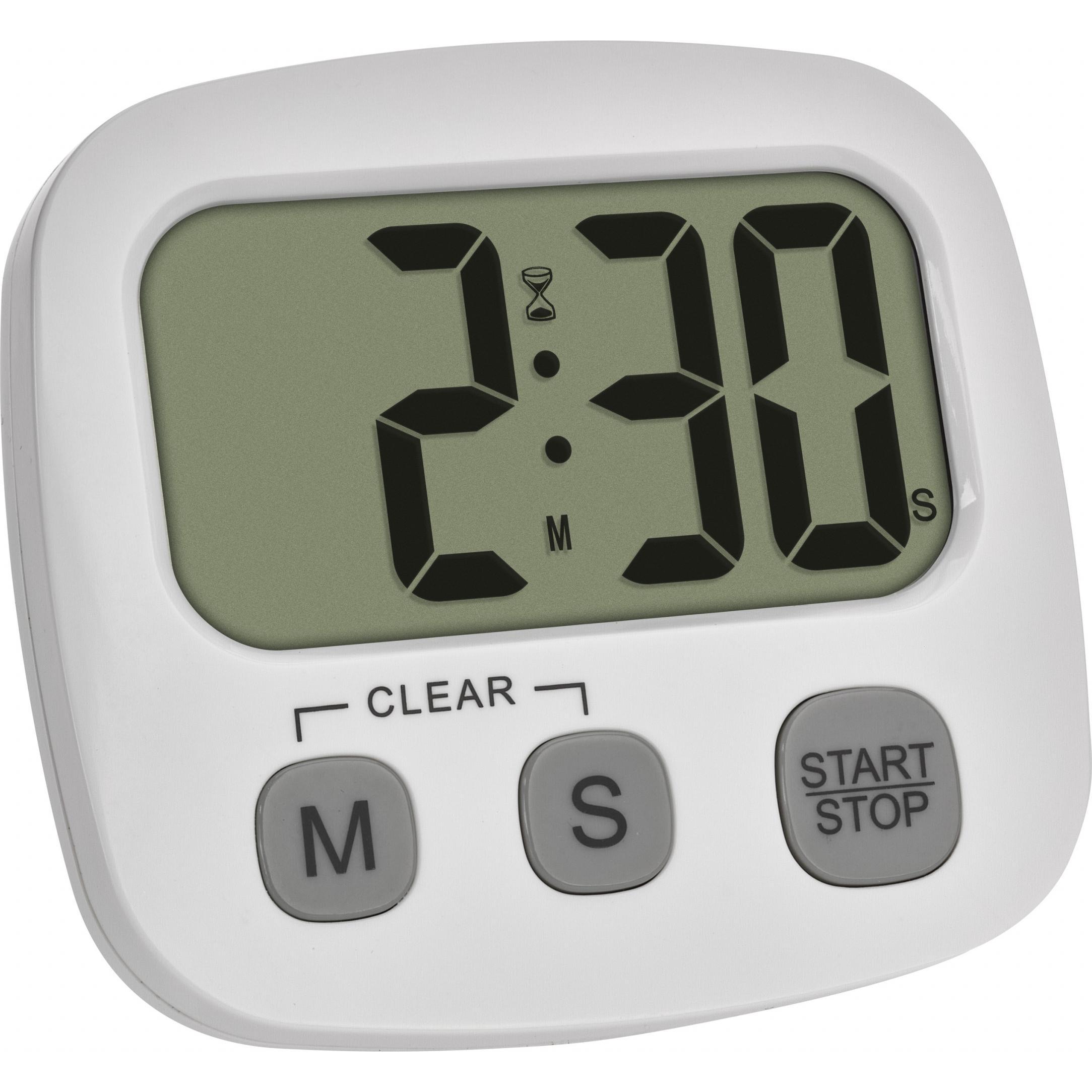 Tfa Bianco Timer Digitale, Contaminuti,