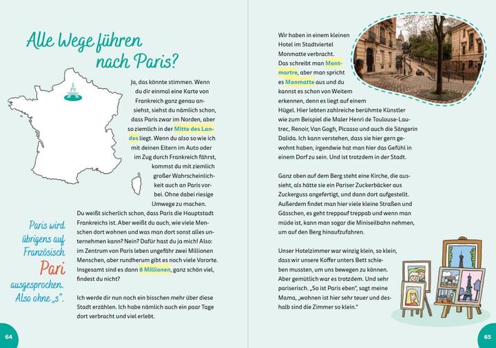 Produktbild Frankreich for kids (Deutsch, Doris Barbier, 2022)