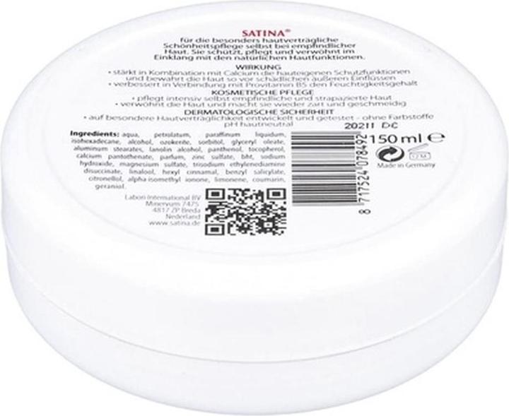 Produktbild Satina Creme (Körpercreme, 150 ml)