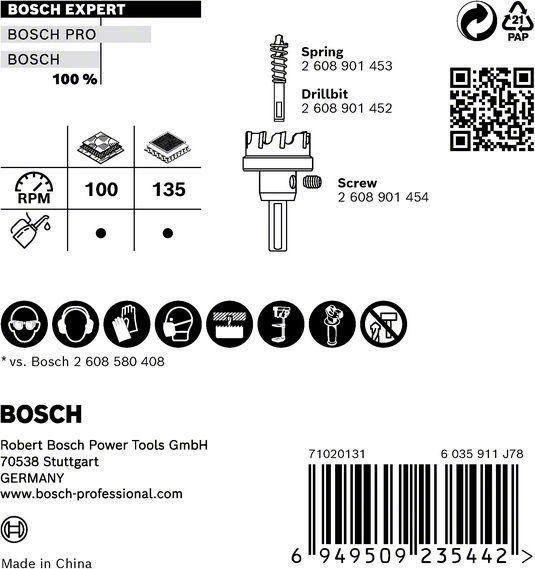 Produktbild Bosch Professional Zubehör EXPERT Construction Material Lochsäge, 19 x 60 mm (19 mm)