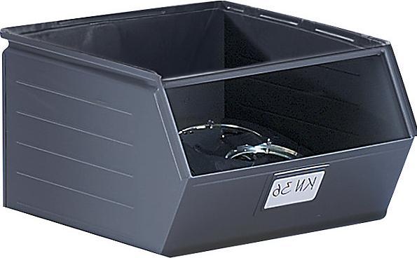Actual product image kaiserkraft Sheet steel open fronted storage box