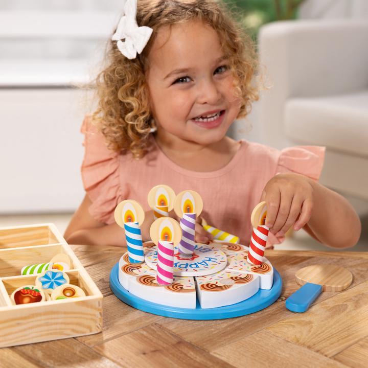Image du produit Spin Master Melissa & Doug - Holz Geburtstagskuchen