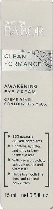 Actual product image Babor Awakening Eye Cream (Eye Care Cream, Day + Night, 15 ml)