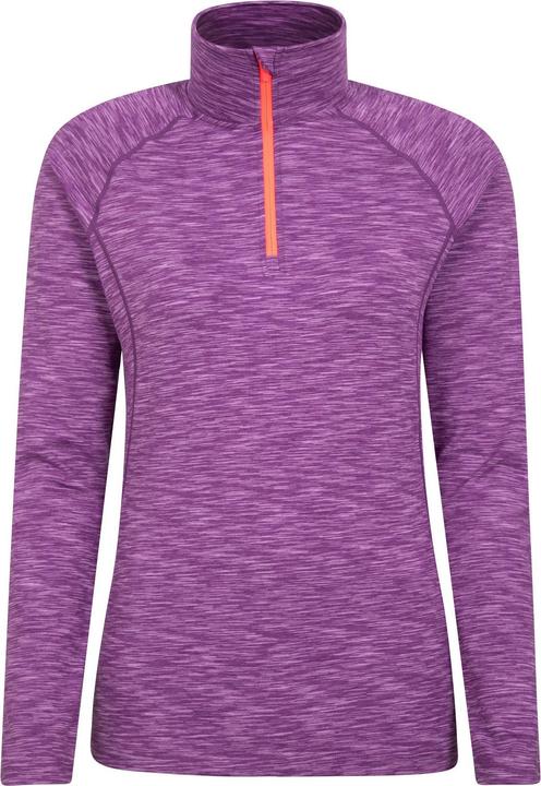 Actual product image Mountain Warehouse Womens/Ladies Bend & Stretch Half Zip Midlayer (46)