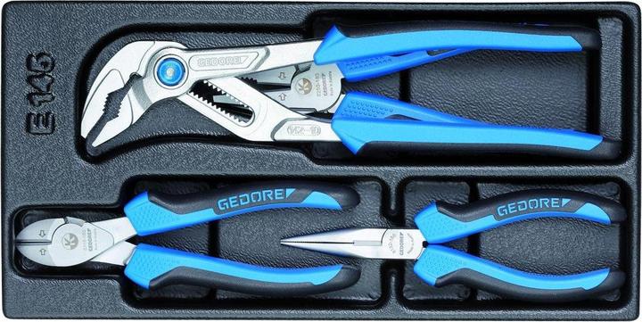 Produktbild Gedore 1500 ES-145 Zangen-Sortiment in 1/3 ES-Modul (310 mm)