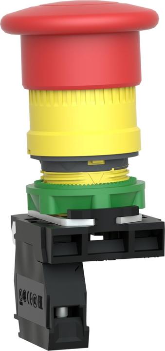 Produktbild Schneider Electric Emergency Stop 40mm Pull Release Red 1NC