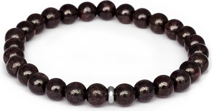 Immagine prodotto Beneto Bracciale con perline di granato MINK154/17 (Granato)