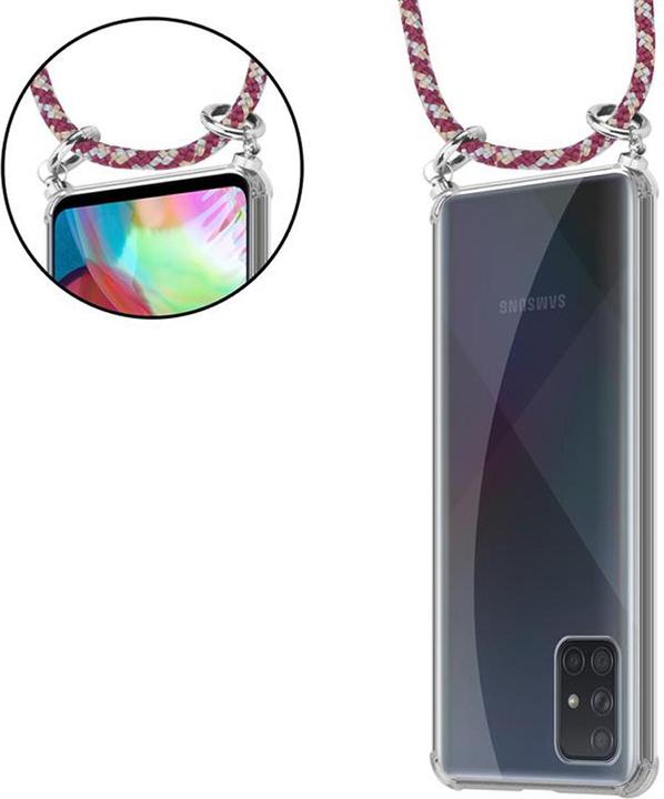 Produktbild Cadorabo TPU Handy Kette SILBER Cover