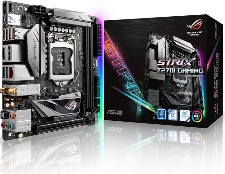 Actual product image ASUS Strix Z270I Gaming (LGA 1151, Intel Z270, Mini-ITX)