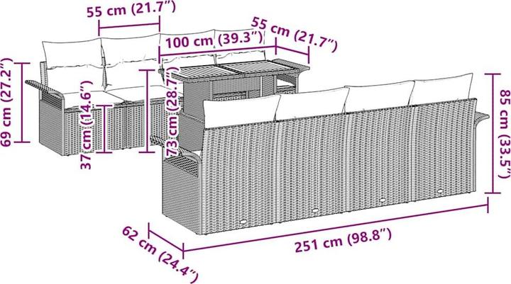 Produktbild vidaXL Kira