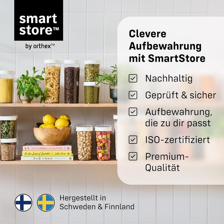 Produktbild Smartstore 2-teiliges Vorratsbehälter-Set (1.70 l)