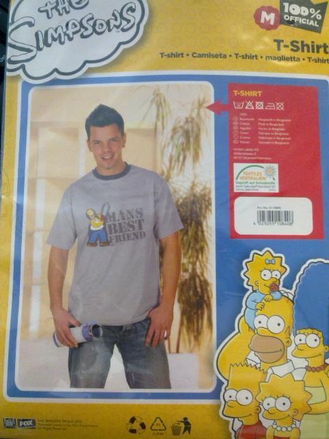 Actual product image United Labels The Simpsons - Man's Best Friend - XL size (XL)