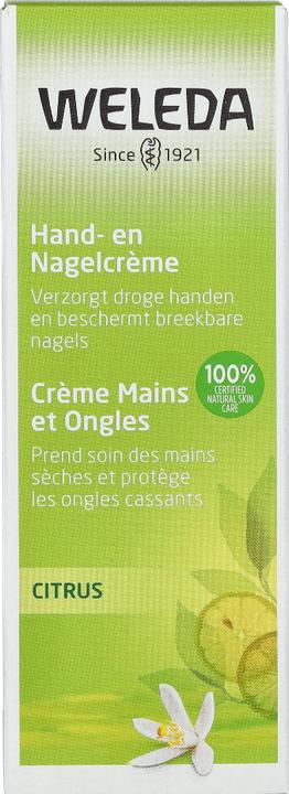 Actual product image Weleda Citrus Hand And Nail Cream (50 ml)