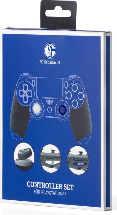 Produktbild Snakebyte PS4 Controller-Set Schalke 04 (ohne Controller) (Playstation Classic)