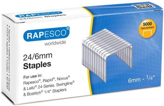 Image du produit Rapesco Agrafes 24/6mm (1000 x)