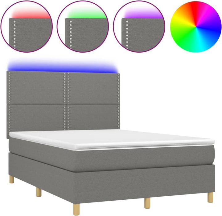 Actual product image vidaXL Davis Plain with nails (140 x 190 cm)