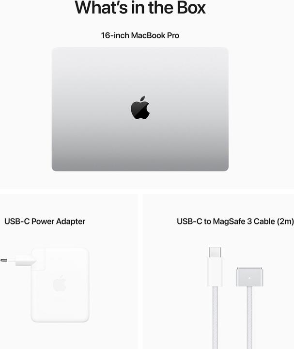 Produktbild Apple MacBook Pro – 2023 (16", M2 Pro, 16 GB, 1000 GB, CH)