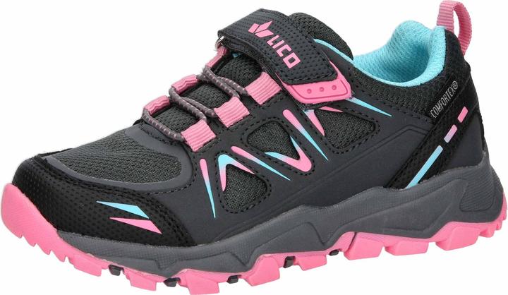 Anthrazit, Pink, Türkis