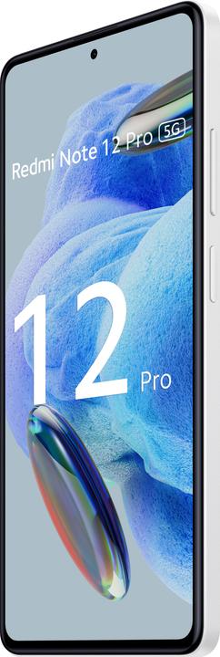 Produktbild Xiaomi Redmi Note 12 Pro 5G (128 GB, Polar White, 6.67", Dual SIM, 50 Mpx, 5G)