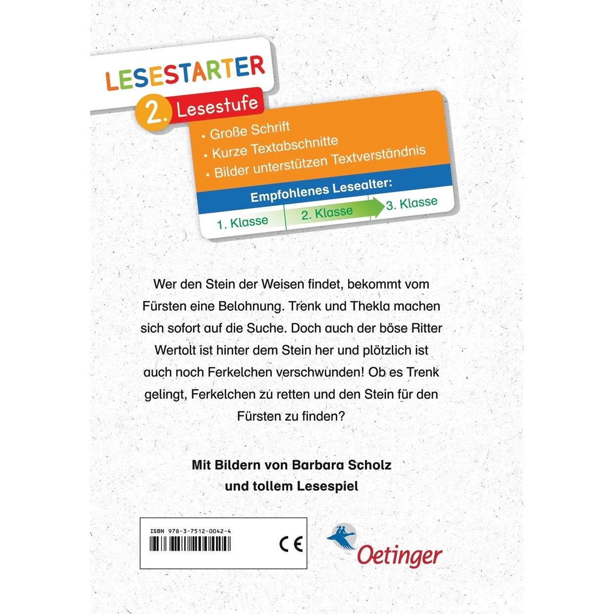 Thumbnail - Ritter Trenk und das Schwein der Weisen, Kinderbücher von Kirsten Boie, Barbara Scholz